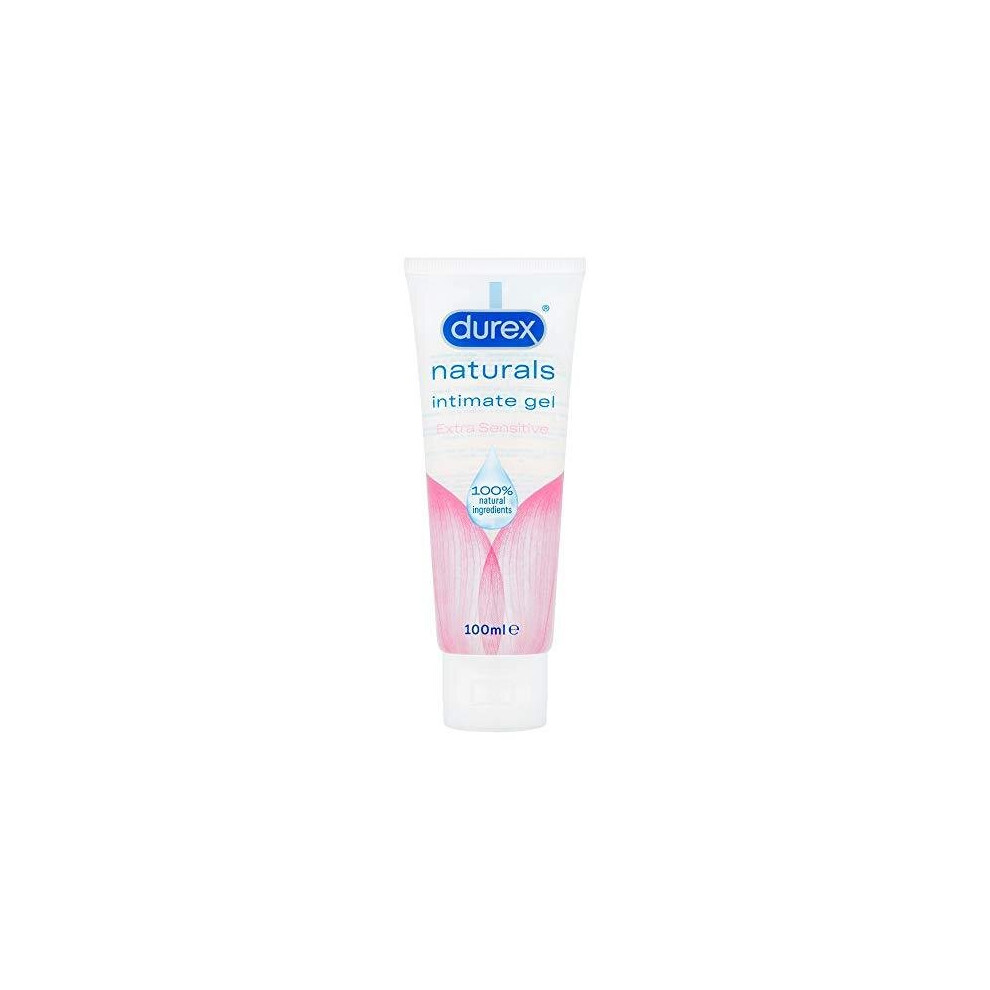 Durex Naturals Extra Sensitive Water Based Lube Intimate Gel, 100Ml