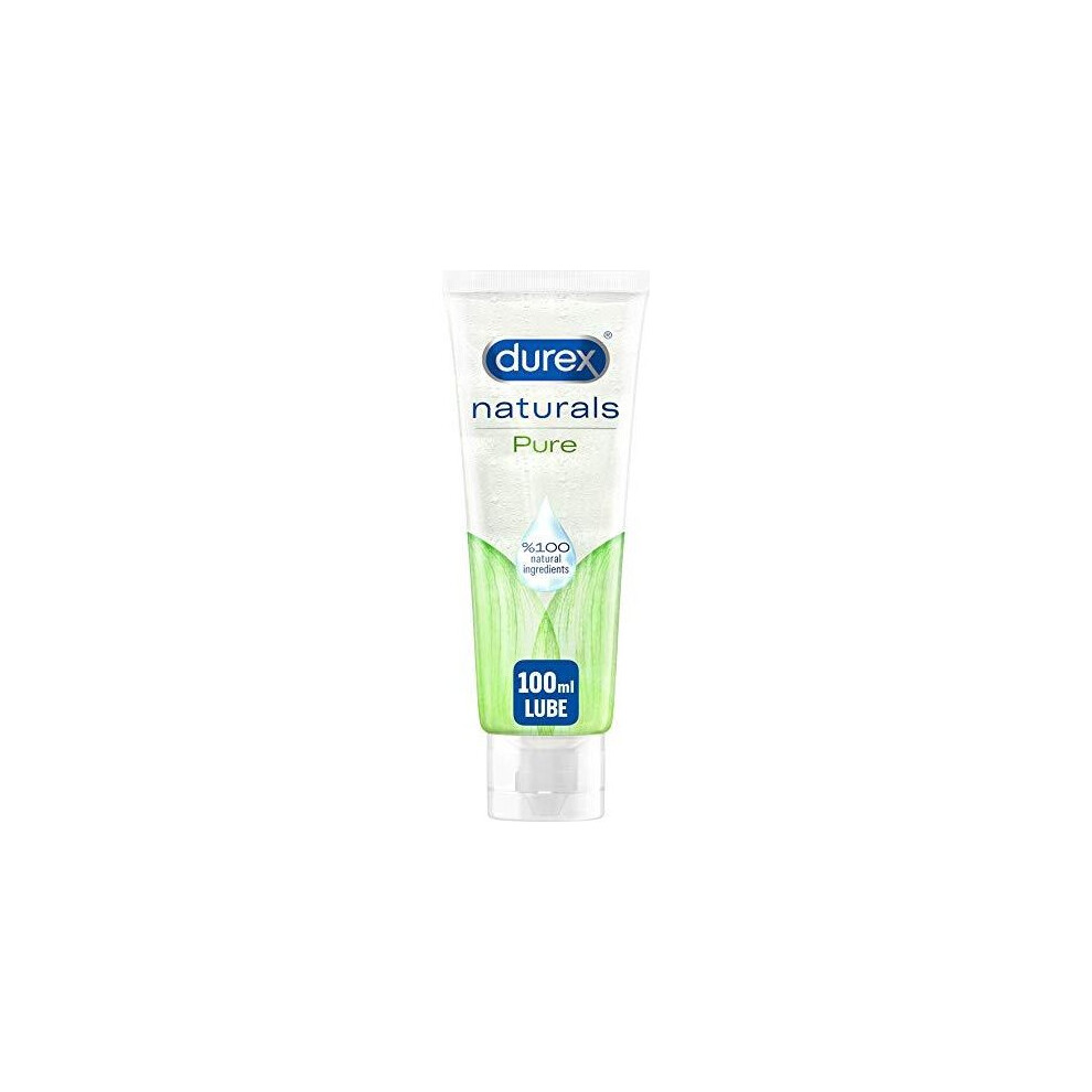 Durex Naturals Intimate Lubricant Gel, 100 ml (Packaging May Vary)