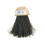 Replacement Companion Round Brush Head Fireplace Fire Hearth Refill Pack of 2 12