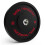 (25kg, Pair) Black Olympic Bumper Weight Plates Gym Training 1