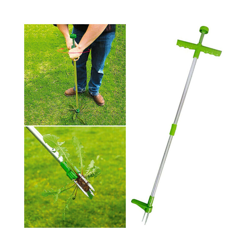 Steel Weed Puller Twister Claw Remover Weed Root Killer Garden Hand Held Tool