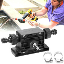 Hand Electric Drill Drive Self Priming Water Pump Pool Pond Small Transfer Pumps