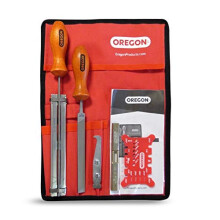 OREGON 5.5mm (7/32-Inch) Chain Sharpening and Bar Maintenance Kit for 3/8-Inch Chainsaw Chain (558551)
