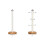 Swan Swan Nordic Mug Tree & Towel Pole in White Kitchen Storage Kitchen Roll Holder 1