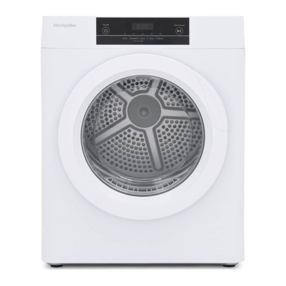 Montpellier MTD30P Freestanding Compact Vented Tumble Dryer - White