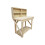 (4ft, Standard Legs) Wooden Workbench Indoor/Outdoor With Back Panel 6