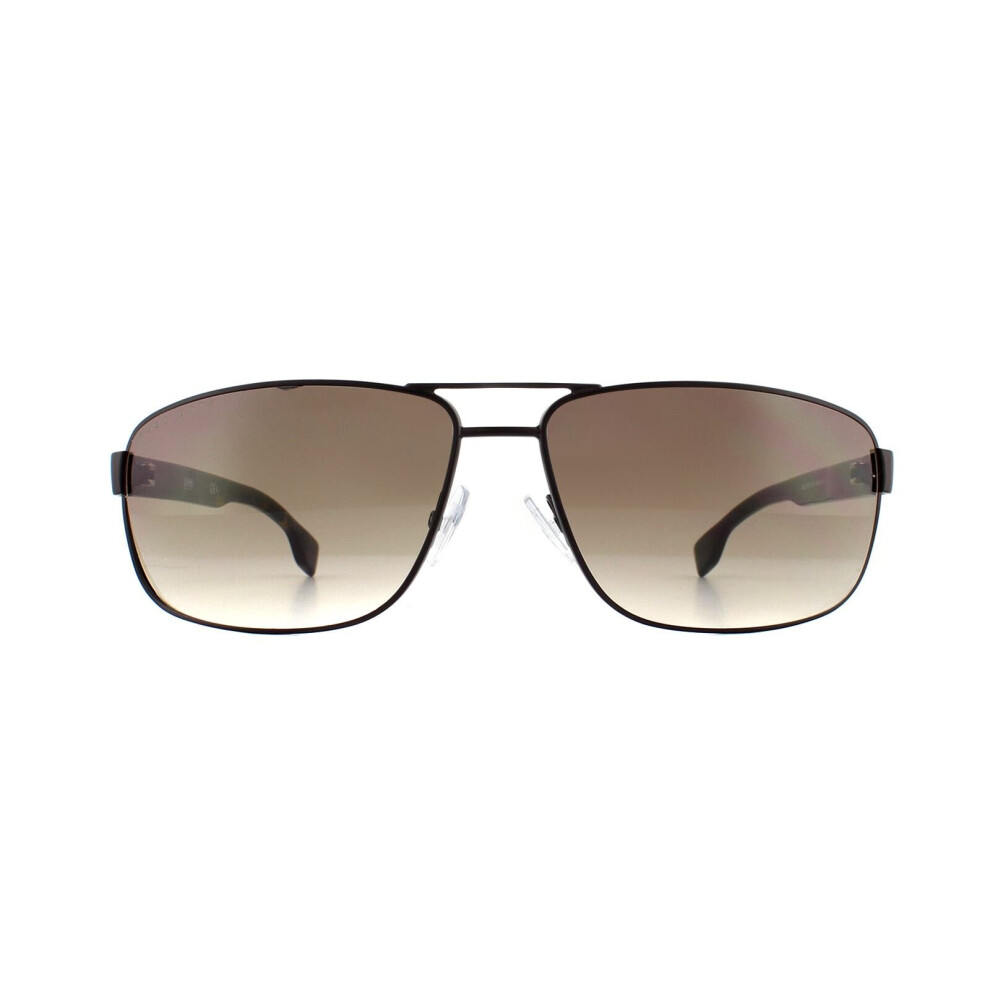 Hugo Boss Sunglasses 1035/S 4IN HA Matte Brown Brown Gradient