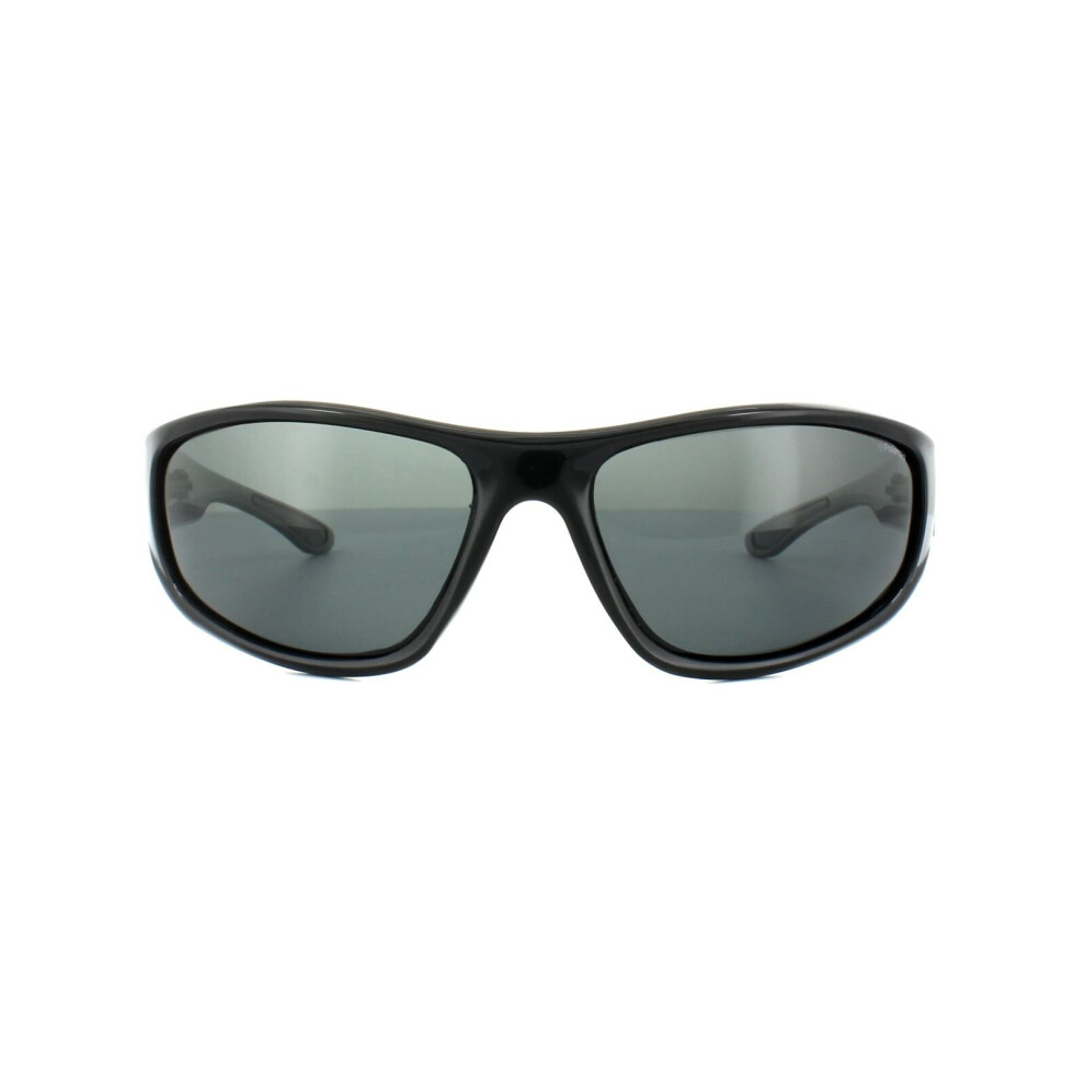 Polaroid Sunglasses Pld 3017/S D28 Y2 Shiny Grey Polarized Black