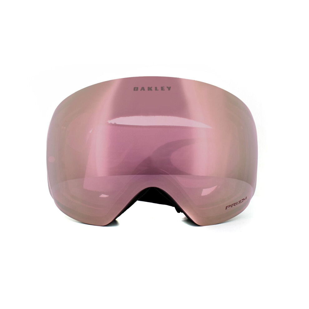 Oakley Ski Goggles Flight Deck Oo7050-34 Matt Black Prizm Snow Hi Pink Iridium