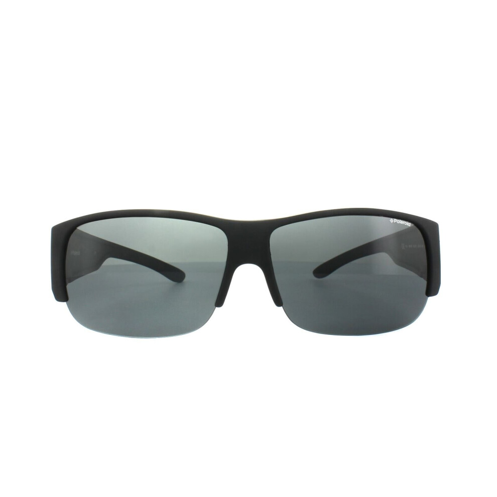 Polaroid Suncovers Fitover Sunglasses Pld 9007/S Dl5 Y2 Grey Polarized Black