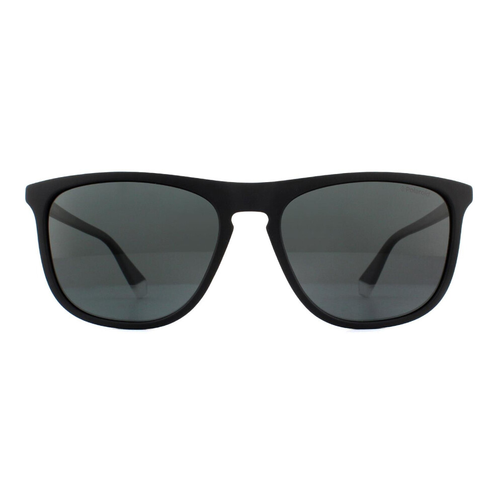 Polaroid Sunglasses Pld 2092/S 003 M9 Matte Grey Polarized Black