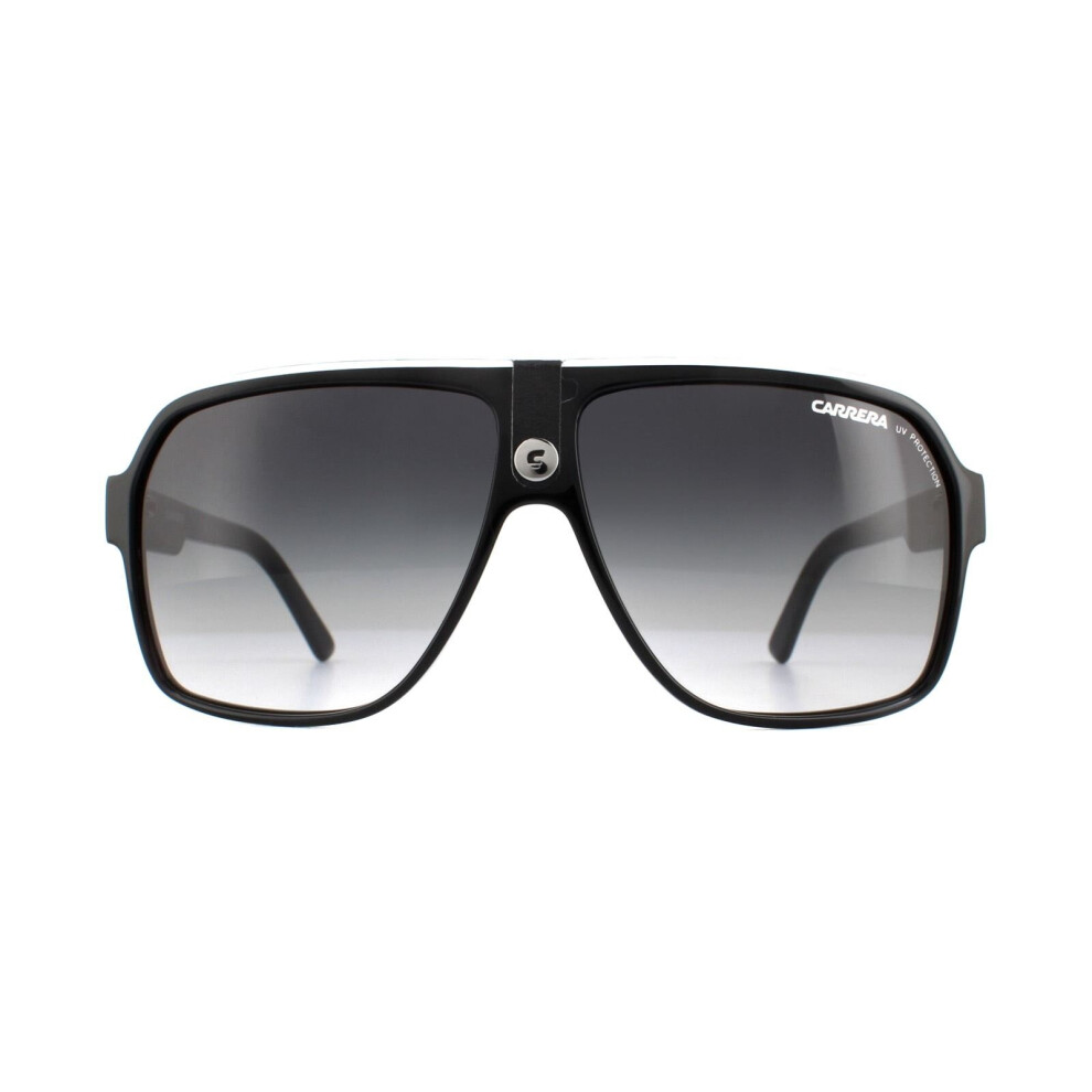 Carrera Sunglasses 33 8V6 9O And White Grey Gradient Black