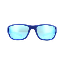 Polaroid Sport 7028 Sonnenbrille - S PJP 5X Blau polarised Mirrored - Wickelrahmen aus Kunststoff