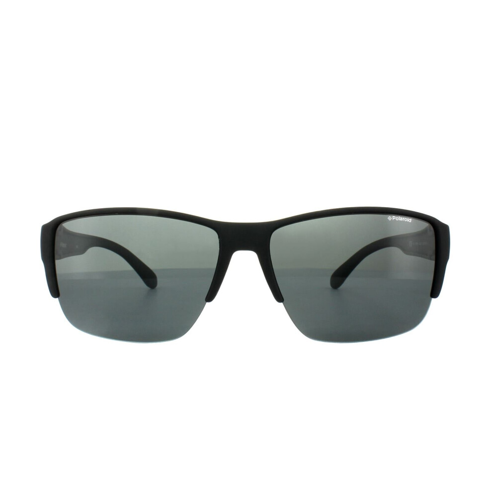 Polaroid Suncovers Fitover Sunglasses PLD 9006/S DL5 Y2 Black Grey Polarized