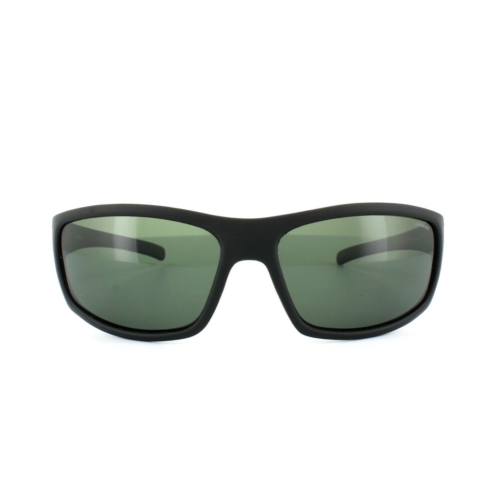 Polaroid Sport Sunglasses P8411 9CA RC Black Green Polarized