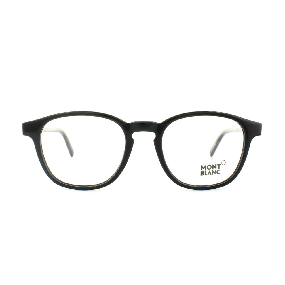 Mont Blanc Glasses Frames MB0632 001 Shiny Black Mens