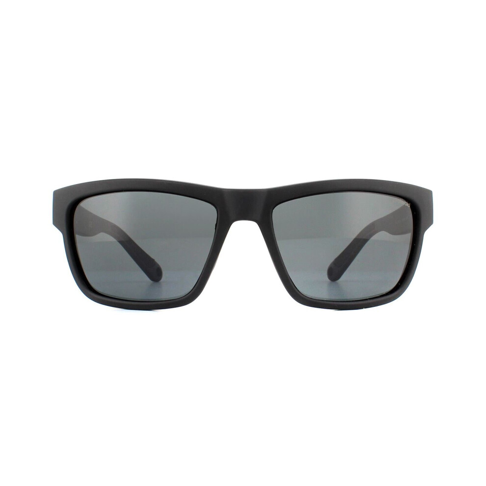 Polaroid Sport Sunglasses 7031/S 807 M9 Grey Polarized Black