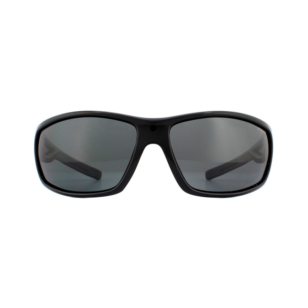 Polaroid Sport Sunglasses 7029/S 807 M9 Black Grey Polarized