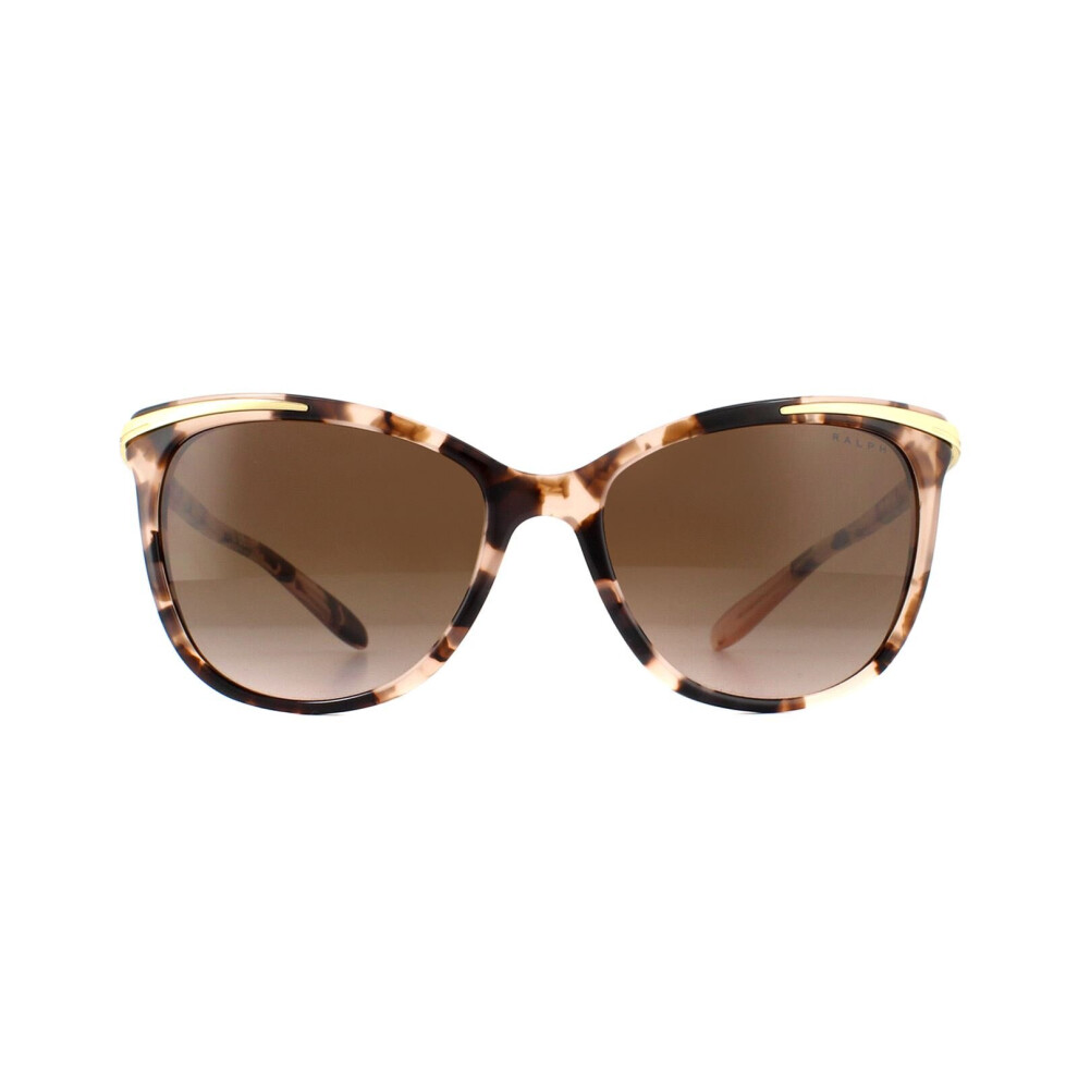 Ralph by Ralph Lauren Sunglasses 5203 146313 Pink Tortoise Dark Brown Gradient