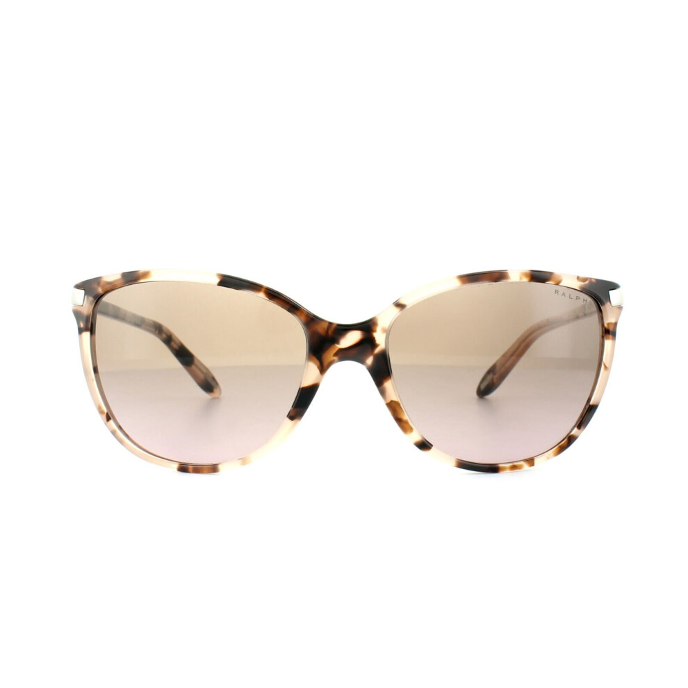 Cat Eye Rose Tortoise Brown Rose Gradient Sunglasses