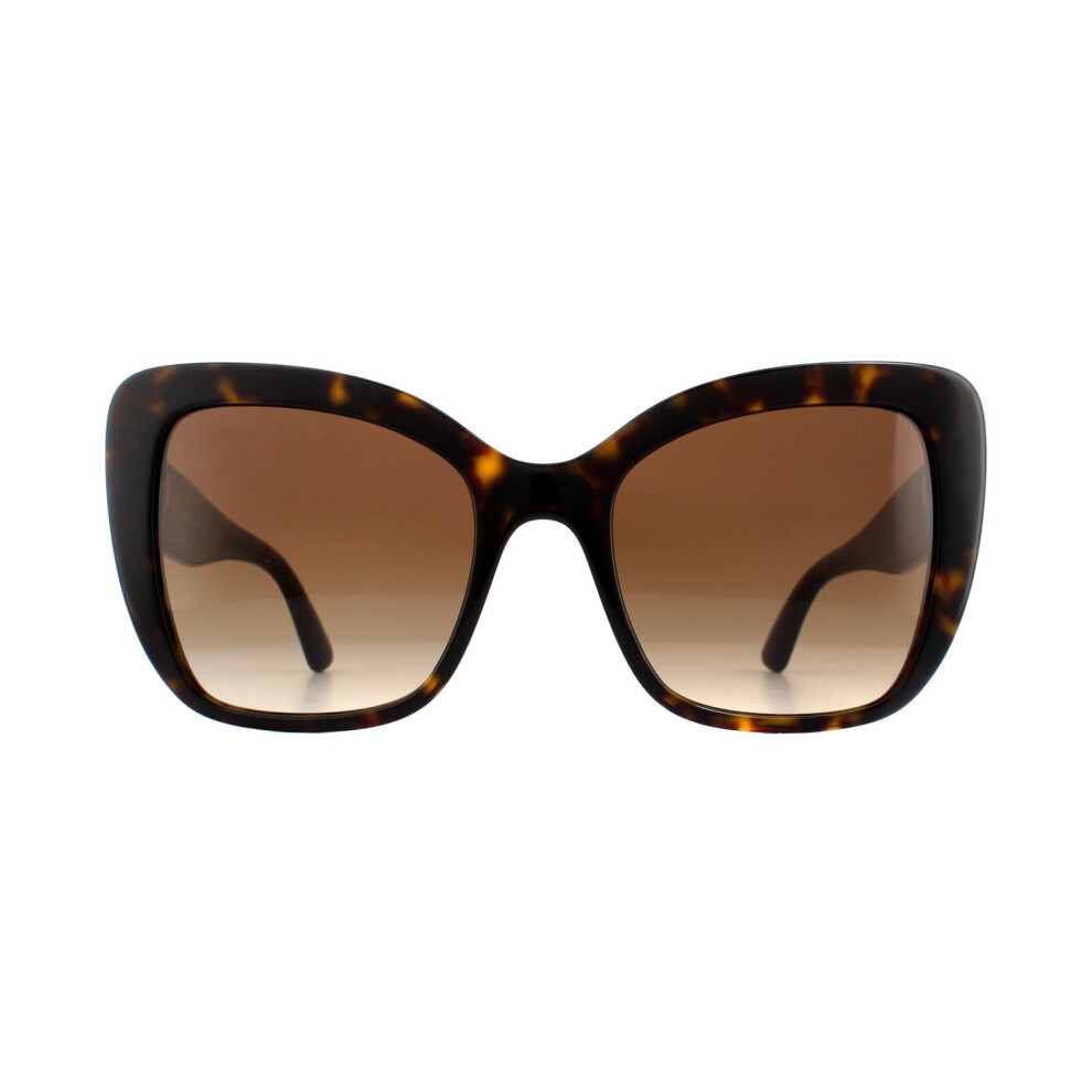 Dolce & Gabbana Sunglasses DG4348 502/13 Havana Brown Gradient