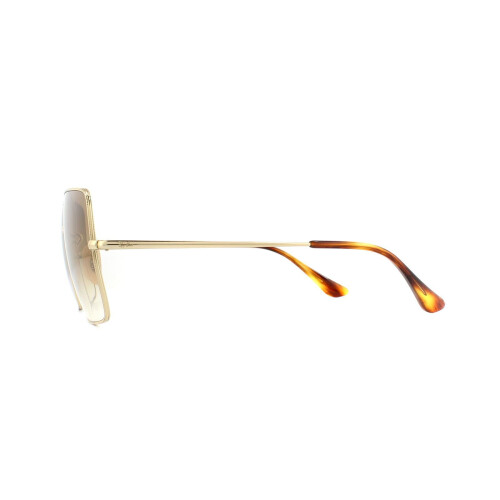 Ray-Ban Ray-Ban RB1971 914751 Gold Light Brown Gradient Sunglasses - Rectangular Oversized Square Frame (RB-1971-914751-54) 2