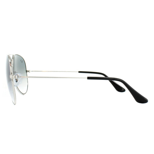 Ray-Ban Ray-Ban Sunglasses Aviator 3025 Silver Gradient Light Blue 003/3F Large 62mm 2