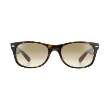 Ray-Ban Sunglasses New Wayfarer 2132 710/51 Light Havana Brown Gradient Small