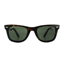 Ray-Ban Sunglasses Wayfarer 2140 902 Tortoise Green G-15 Medium 50mm