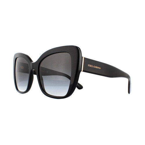 Dolce & Gabbana Dolce & Gabbana Sunglasses DG4348 501/8G Black Grey Gradient 1