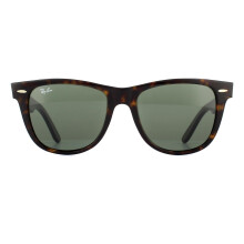 Ray-Ban Sunglasses Wayfarer 2140 902 Tortoise Green G-15 Large 54mm