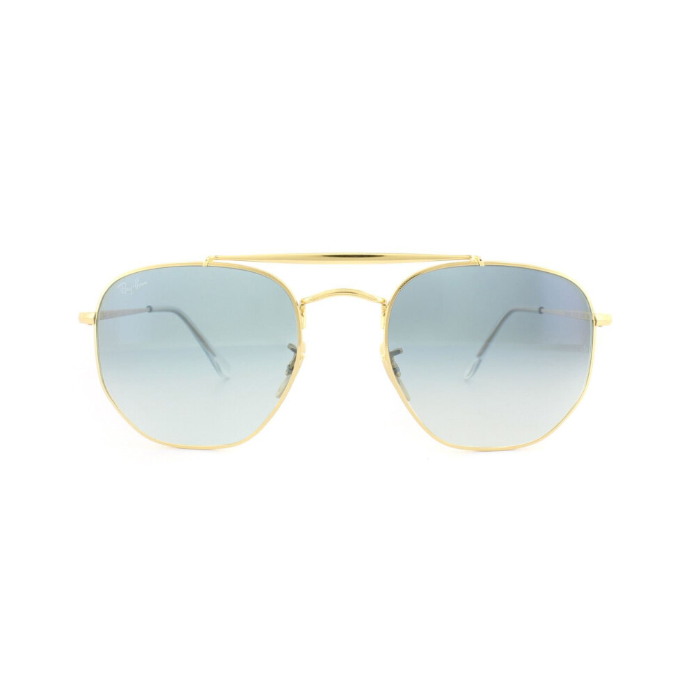 Ray-Ban Sunglasses Marshal 3648 001/3F Gold Light Blue Gradient