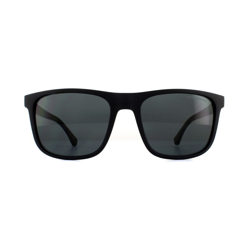 Emporio Armani Authentic Glasses With Top-Notch Service - Unisex - Sunglasses - Black - 56 Mm - Accessories - Image 6