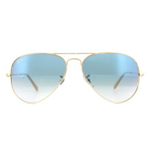 Ray-Ban Sunglasses Aviator 3025 001/3F Gold Blue Medium 58mm