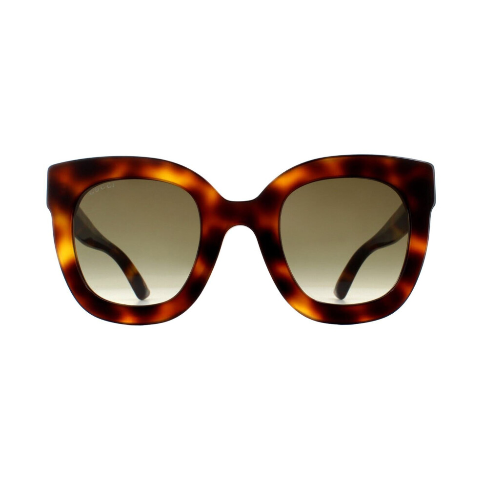 Gucci Sunglasses GG0208S 003 Havana Brown Gradient