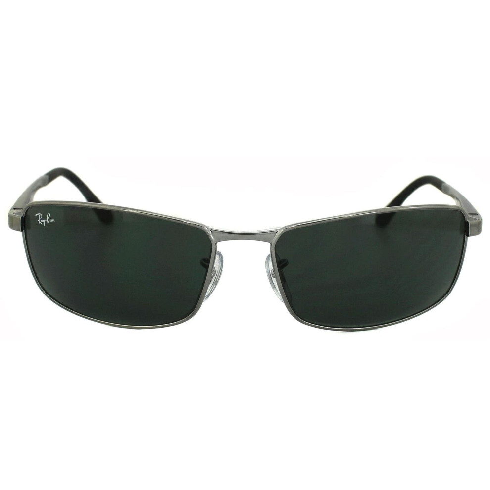 RayBan Sunglasses 3498 004/71 Gunmetal Green 61mm