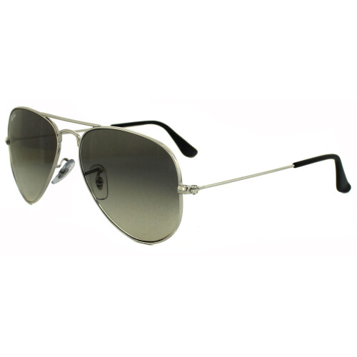 Ray-Ban Ray-Ban Sunglasses Aviator 3025 003/32 Silver Grey Gradient Small 55mm 1