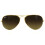 Ray-Ban Ray-Ban Sunglasses Aviator 3025 112/85 Matt Gold Brown Gradient Medium 58mm 1
