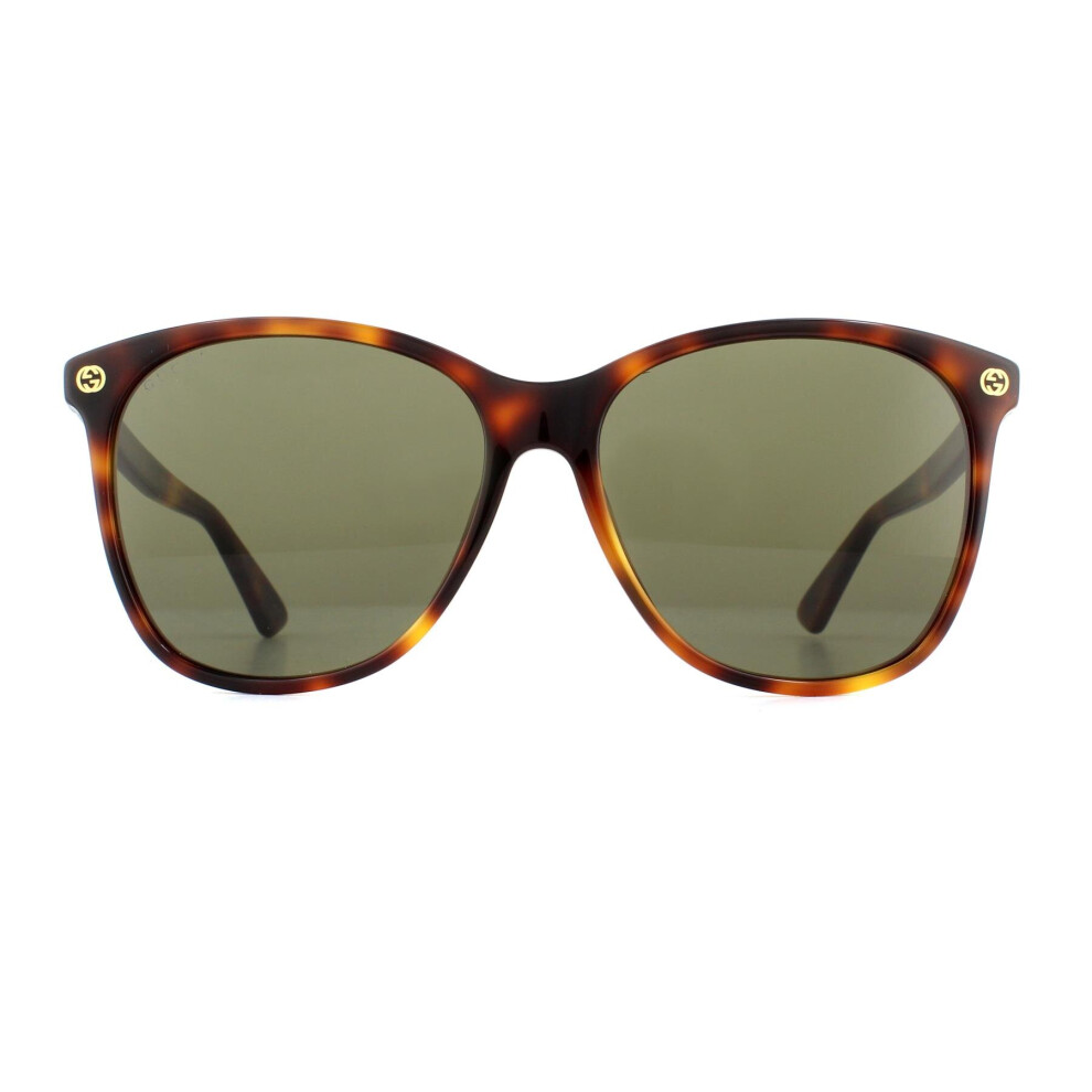 Gucci Sunglasses GG0024S 002 Havana Brown