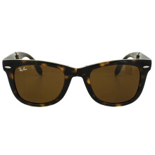 Ray-Ban Sunglasses Folding Wayfarer 4105 710 Havana Tortoise Brown Medium 50mm