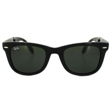 Ray-Ban Sunglasses Folding Wayfarer 4105 Black Green 601 Medium 50mm