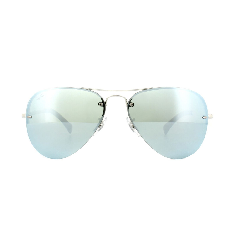 Ray-Ban Sunglasses 3449 003/30 Silver Silver Mirror