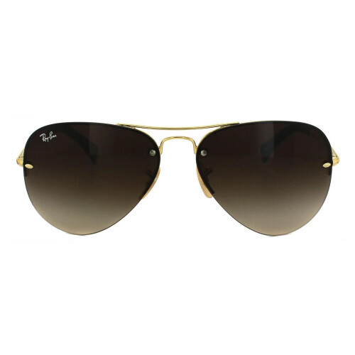 Ray-Ban Rayban Sunglasses 3449 Gold Brown Gradient 001/13 59mm