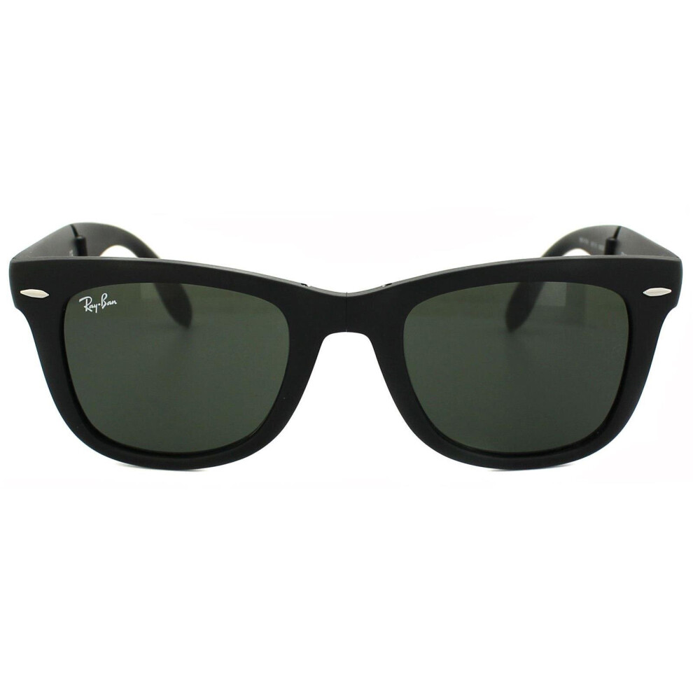 Ray-Ban , Sunglasses, Male, Black, 50 Mm, Folding Wayfarer - Image 4