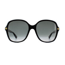Gucci Sunglasses GG0092S 001 Black Grey Gradient