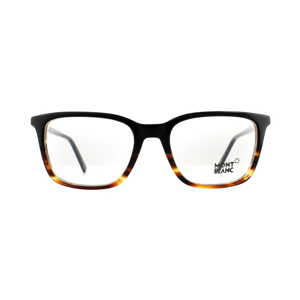 Mont Blanc Glasses Frames MB0544 005 Black Havana 54mm