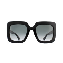 Gucci Sunglasses GG0328S 001 Black Grey Gradient
