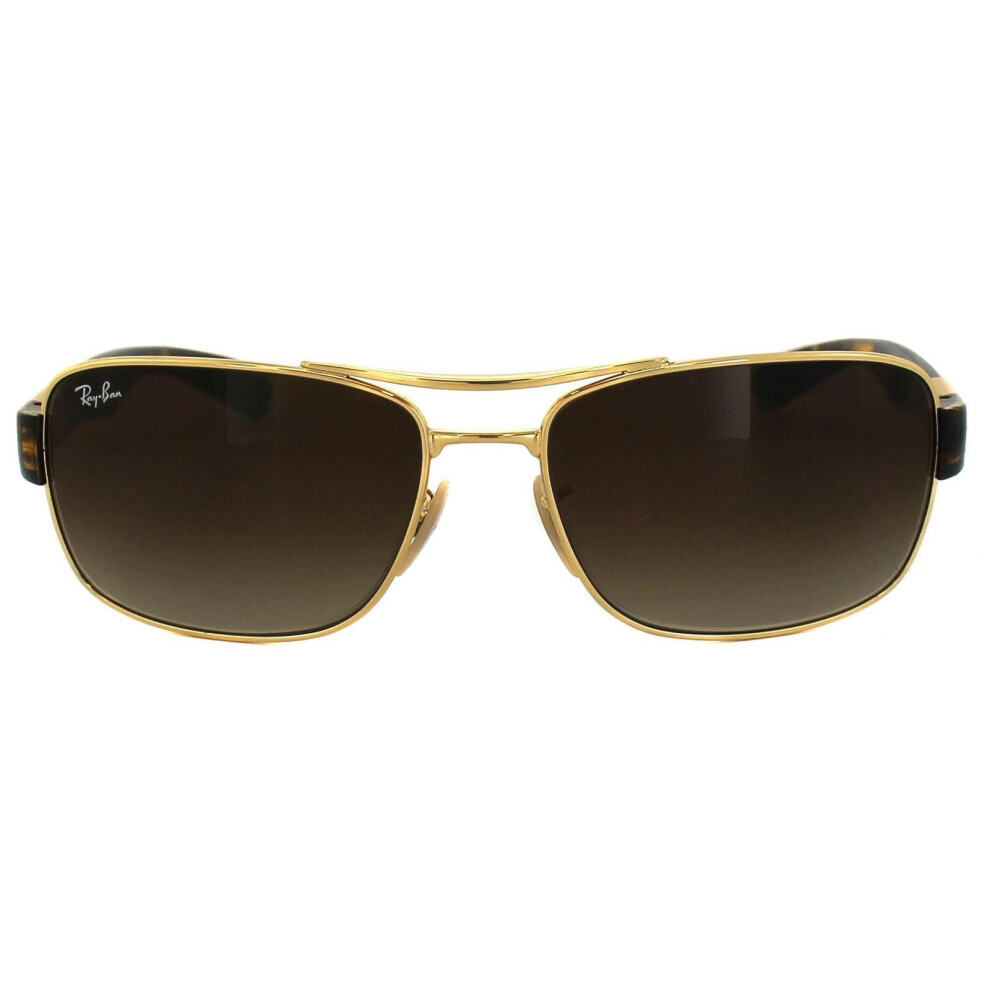 Ray-Ban Sunglasses 3522 001/13 Gold Brown Gradient