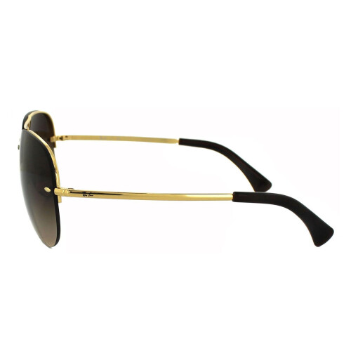 Ray-Ban Rayban Sunglasses 3449 Gold Brown Gradient 001/13 59mm 1