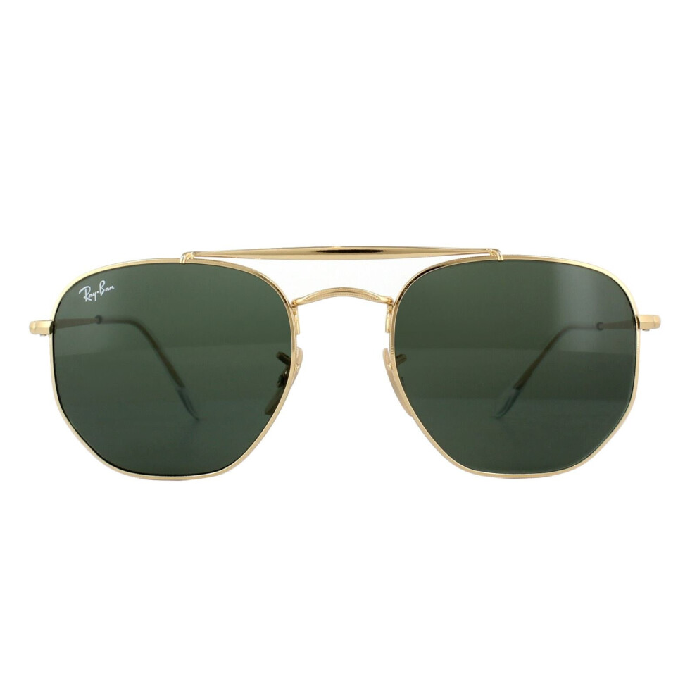 Ray-Ban Sunglasses Marshal 3648 001 Green G-15 Gold